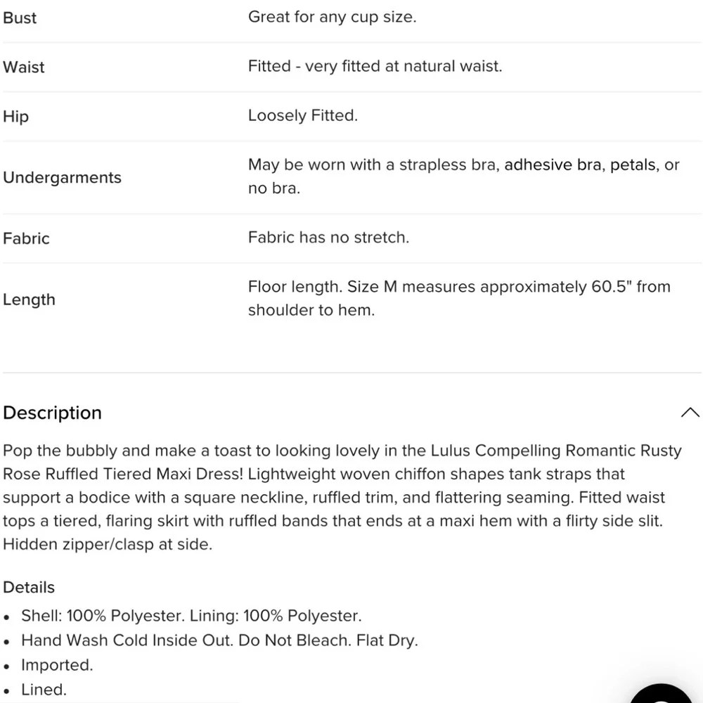 Lulu's Rust Ruffle-Trim Maxi Dress - Picture 8 of 8